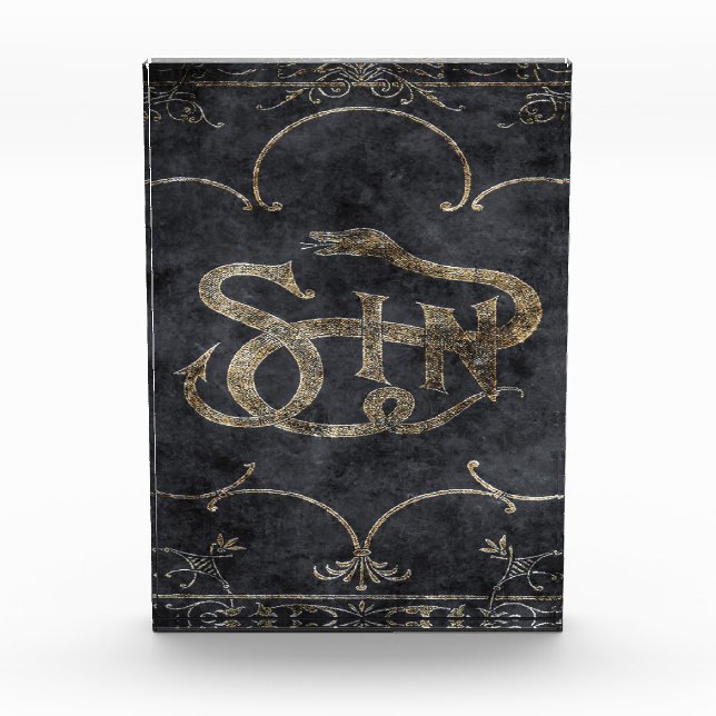 Falln Book of Sin Photo Block (Front)
