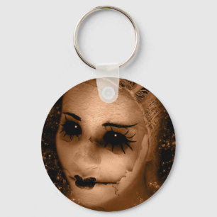 Falln Broken Pierrot Key Ring