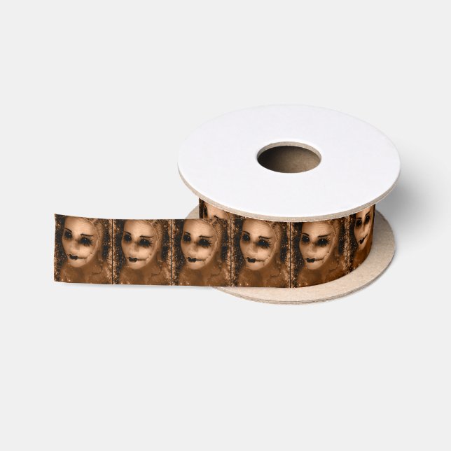Falln Broken Pierrot Satin Ribbon (Spool)