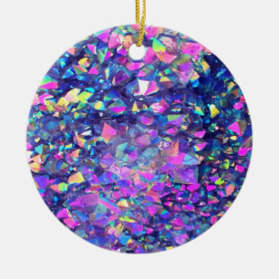 Falln Bubble Crystals Ceramic Ornament