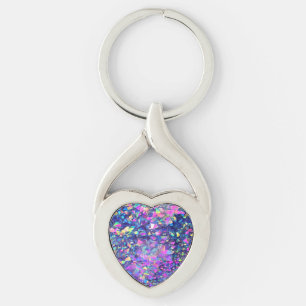 Falln Bubble Crystals Key Ring