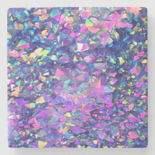 Falln Bubble Crystals Stone Coaster