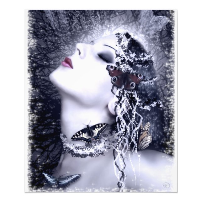 Falln Butterfly Photo Print (Front)