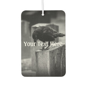 Falln Cemetery Crow Car Air Freshener