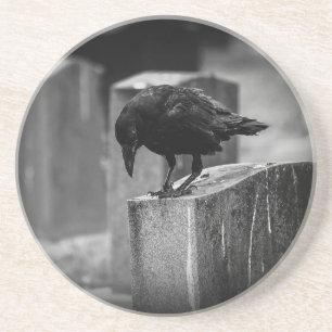 Falln Cemetery Crow Coaster