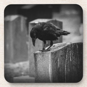 Falln Cemetery Crow Coaster