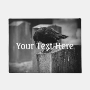 Falln Cemetery Crow Doormat
