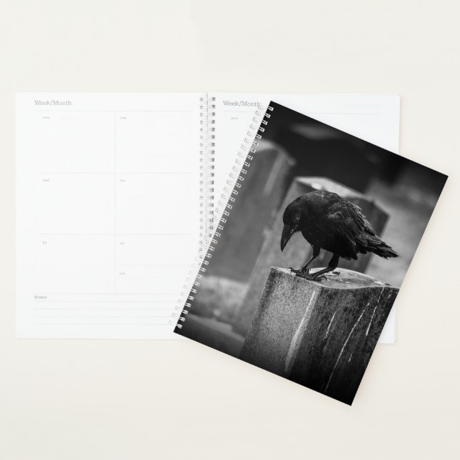 Falln Cemetery Crow Planner (Display)