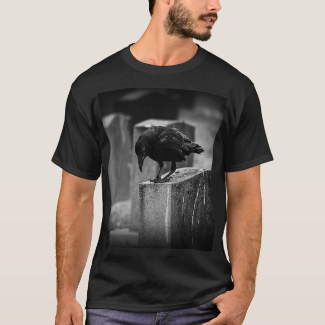 Falln Cemetery Crow T-Shirt (Front)