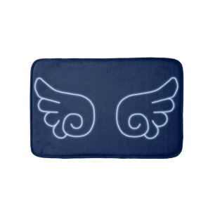 Falln Chibi Angel Wings Bath Mat