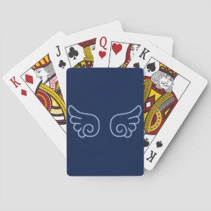 Falln Chibi Angel Wings Playing Cards