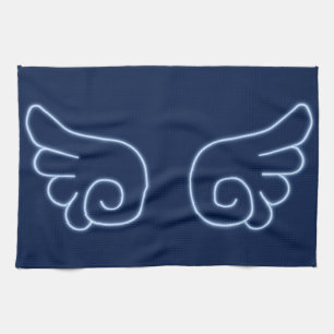 Falln Chibi Angel Wings Tea Towel
