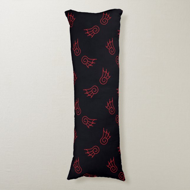Falln Chibi Demon Wings Body Cushion (Front Vertical)