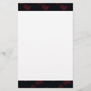 Falln Chibi Demon Wings Stationery
