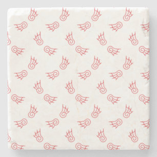 Falln Chibi Demon Wings Stone Coaster