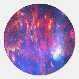 Falln Core of the Milkyway Classic Round Sticker