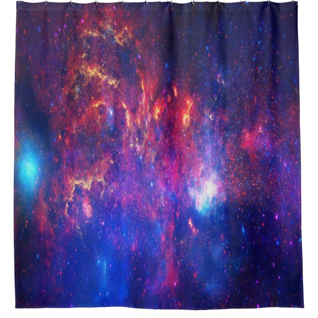 Falln Core of the Milkyway Shower Curtain (Front)