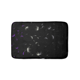 Falln Dandelion Seeds Asexual Pride Bath Mat