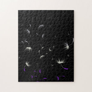 Falln Dandelion Seeds Asexual Pride Jigsaw Puzzle