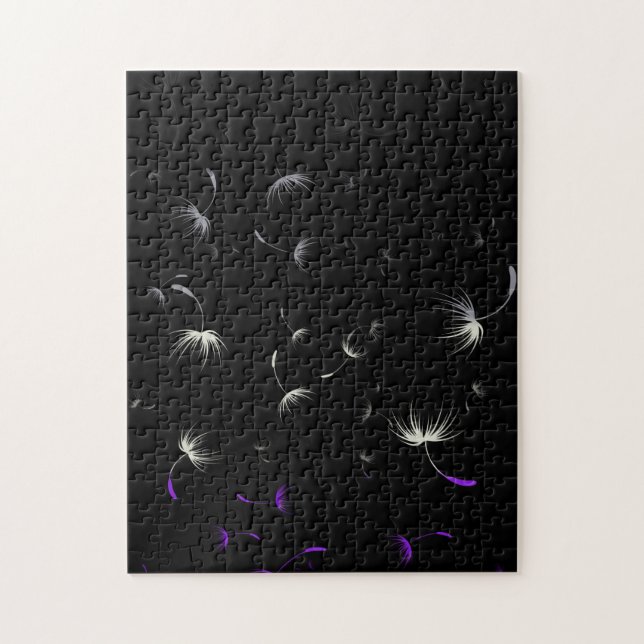Falln Dandelion Seeds Asexual Pride Jigsaw Puzzle (Vertical)