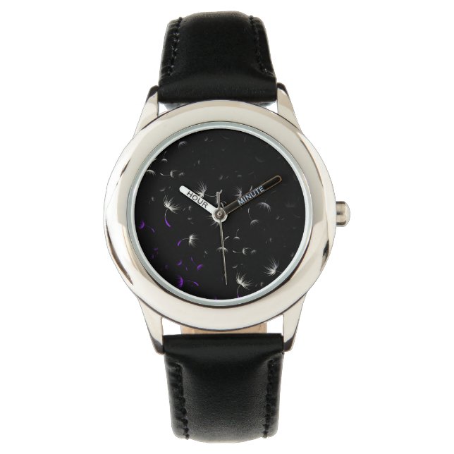 Falln Dandelion Seeds Asexual Pride Watch (Front)