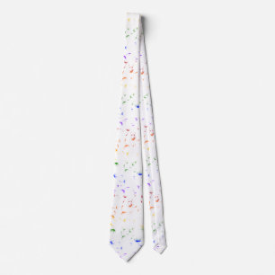 Falln Dandelion Seeds Gay Pride Tie