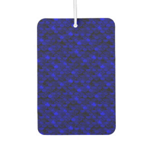 Falln Dark Blue Mermaid Scales Car Air Freshener