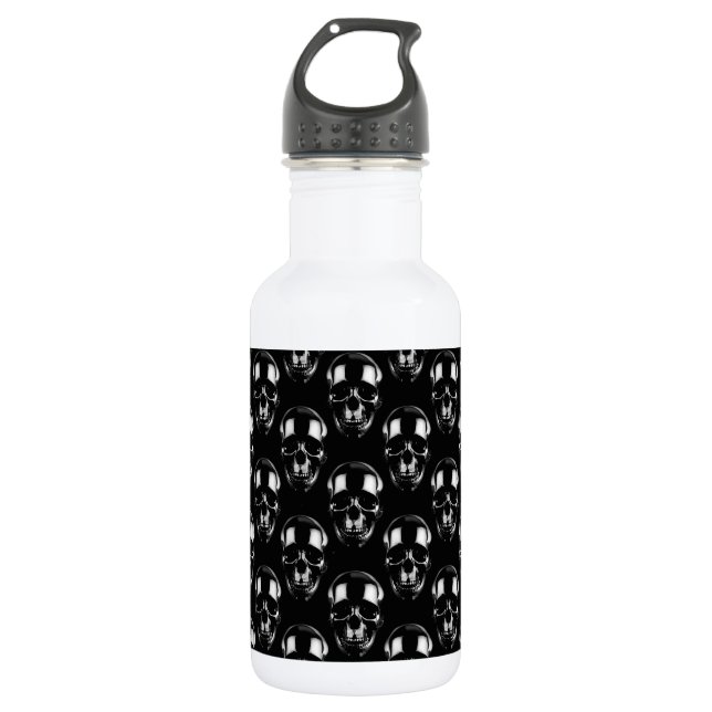 Falln Dark Skulls 532 Ml Water Bottle (Front)
