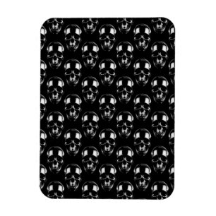 Falln Dark Skulls Magnet