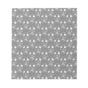 Falln Dark Skulls Notepad