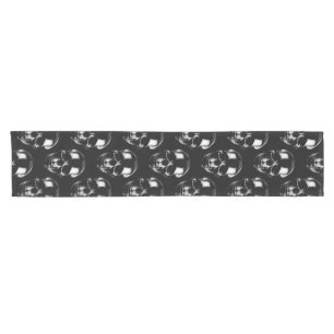 Falln Dark Skulls Short Table Runner