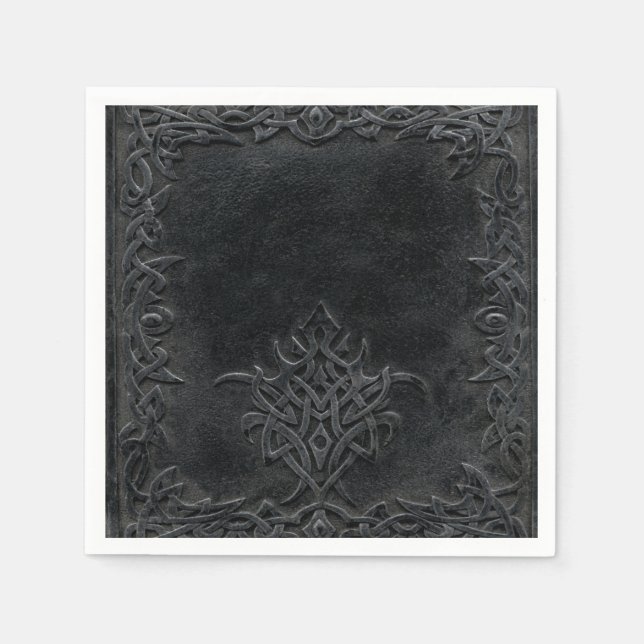 Falln Dark Tribal Napkin (Front)
