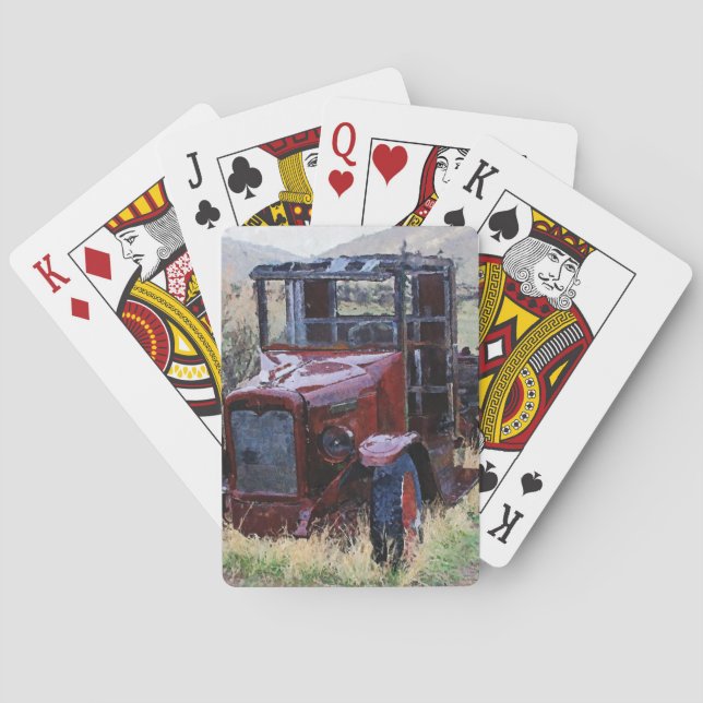 Falln Days Gone By Playing Cards (Back)