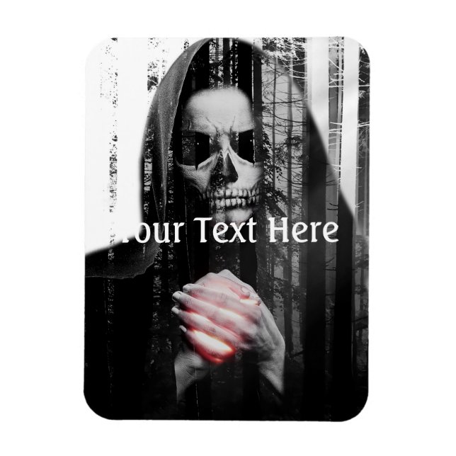 Falln Death Waits Magnet (Vertical)