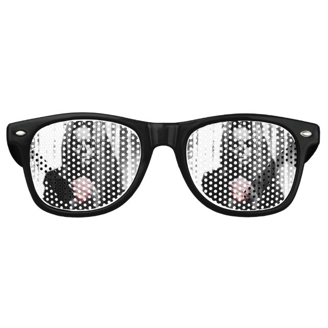 Falln Death Waits Retro Sunglasses (Front)