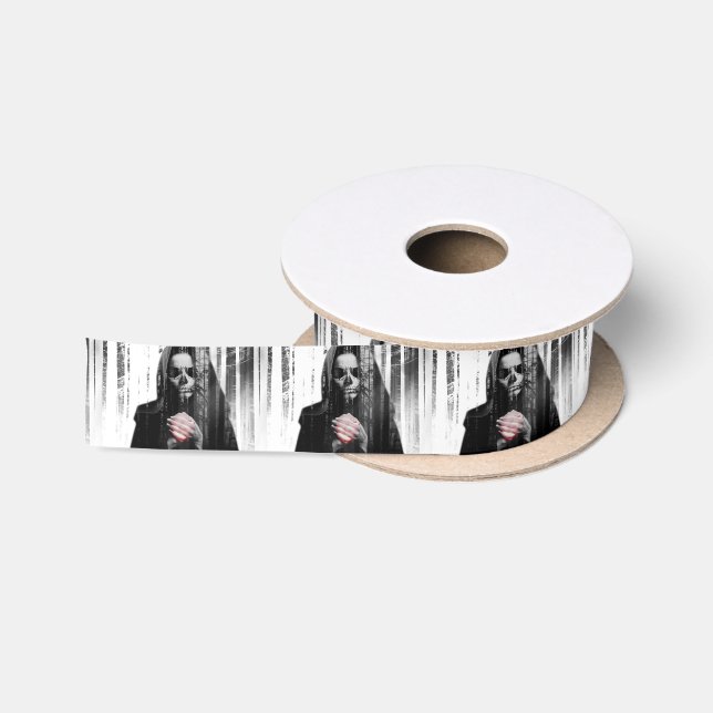 Falln Death Waits Satin Ribbon (Spool)