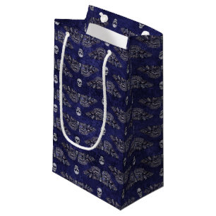 Falln Deathshead Moth and Skulls Small Gift Bag