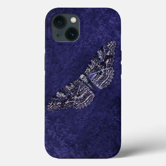 Falln Deathshead Moth Case-Mate iPhone Case (Back)