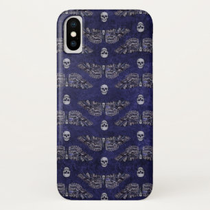 Falln Deathshead Moth iPhone X Case
