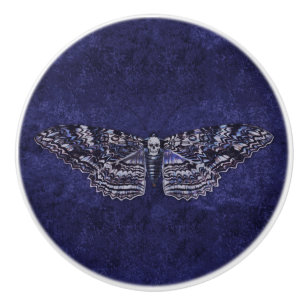 Falln Deathshead Moth Ceramic Knob