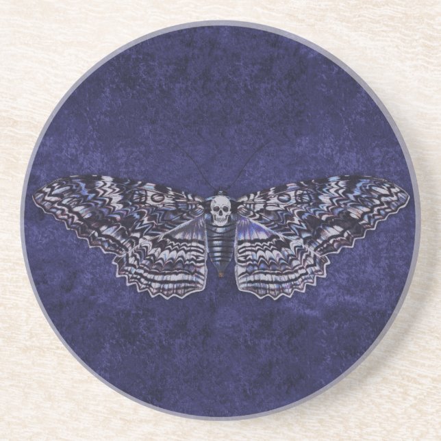 Falln Deathshead Moth Coaster (Front)
