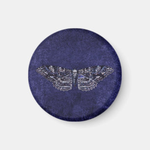 Falln Deathshead Moth Magnet