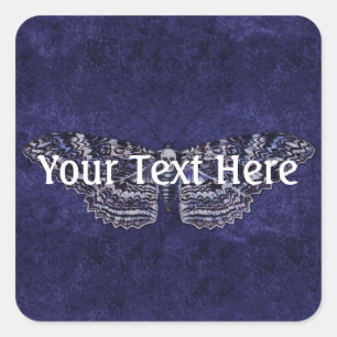 Falln Deathshead Moth Square Sticker