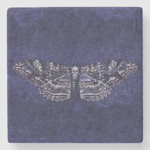 Falln Deathshead Moth Stone Coaster