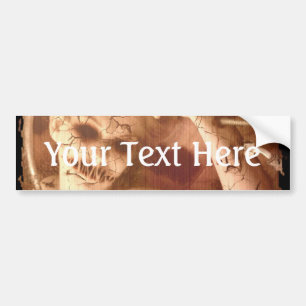 Falln Delicate Experiments Bumper Sticker