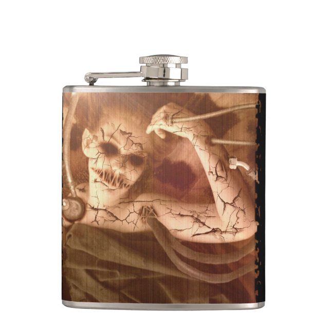 Falln Delicate Experiments Hip Flask (Front)