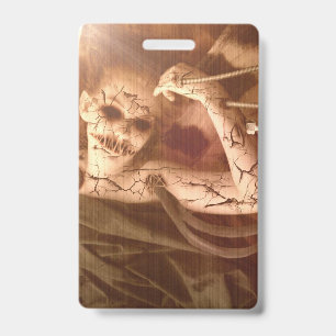 Falln Delicate Experiments ID Badge