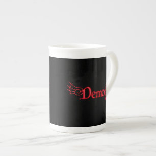 Falln Demon With Wings Bone China Mug