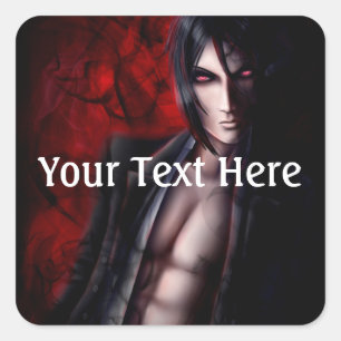 Falln Devil's Night Square Sticker