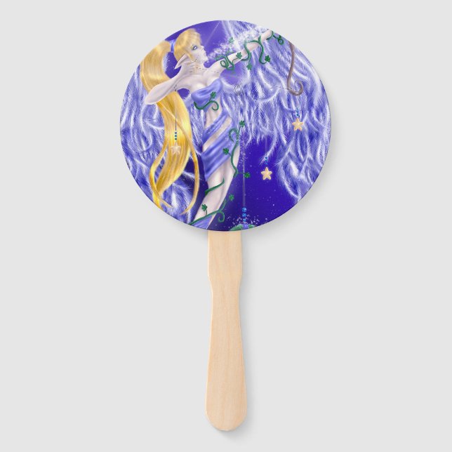 Falln Earth Angel Hand Fan (Front)